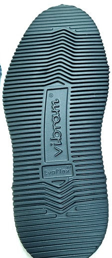 Vibram 2070 style EVA full sole, 12 iron, dark navy, 7 - 12