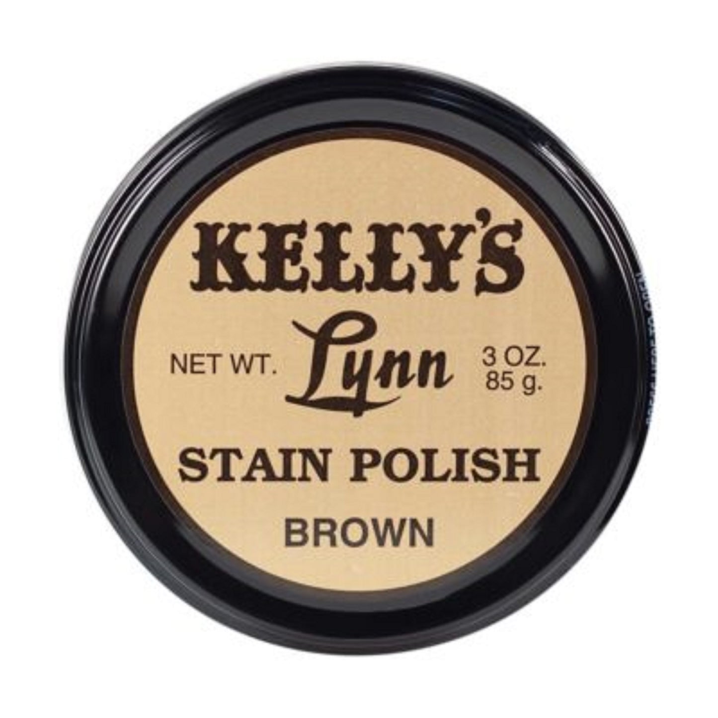 Kelly stain wax, brown