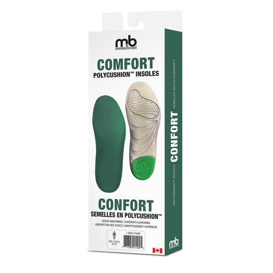 MB Polycushion, comfort insole, contour design, for leisure, sport work
