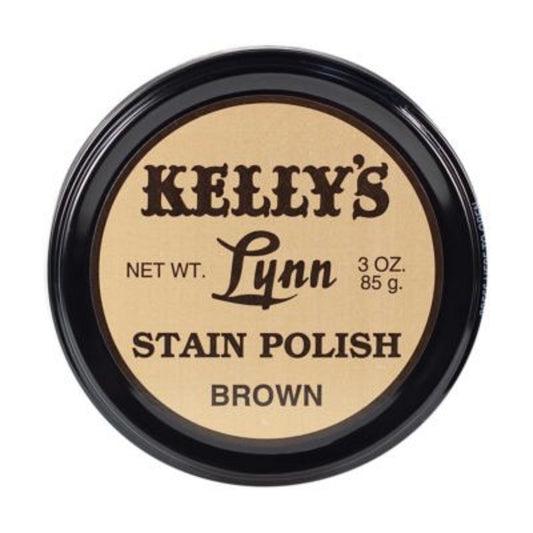 Kelly stain wax, brown