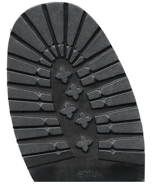 EMU Tank lug half sole. 5mm, size 4 black